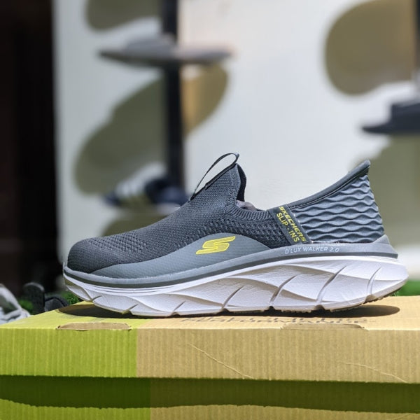 SKECHERS D’LUX SLIP IN’S (GRAY)