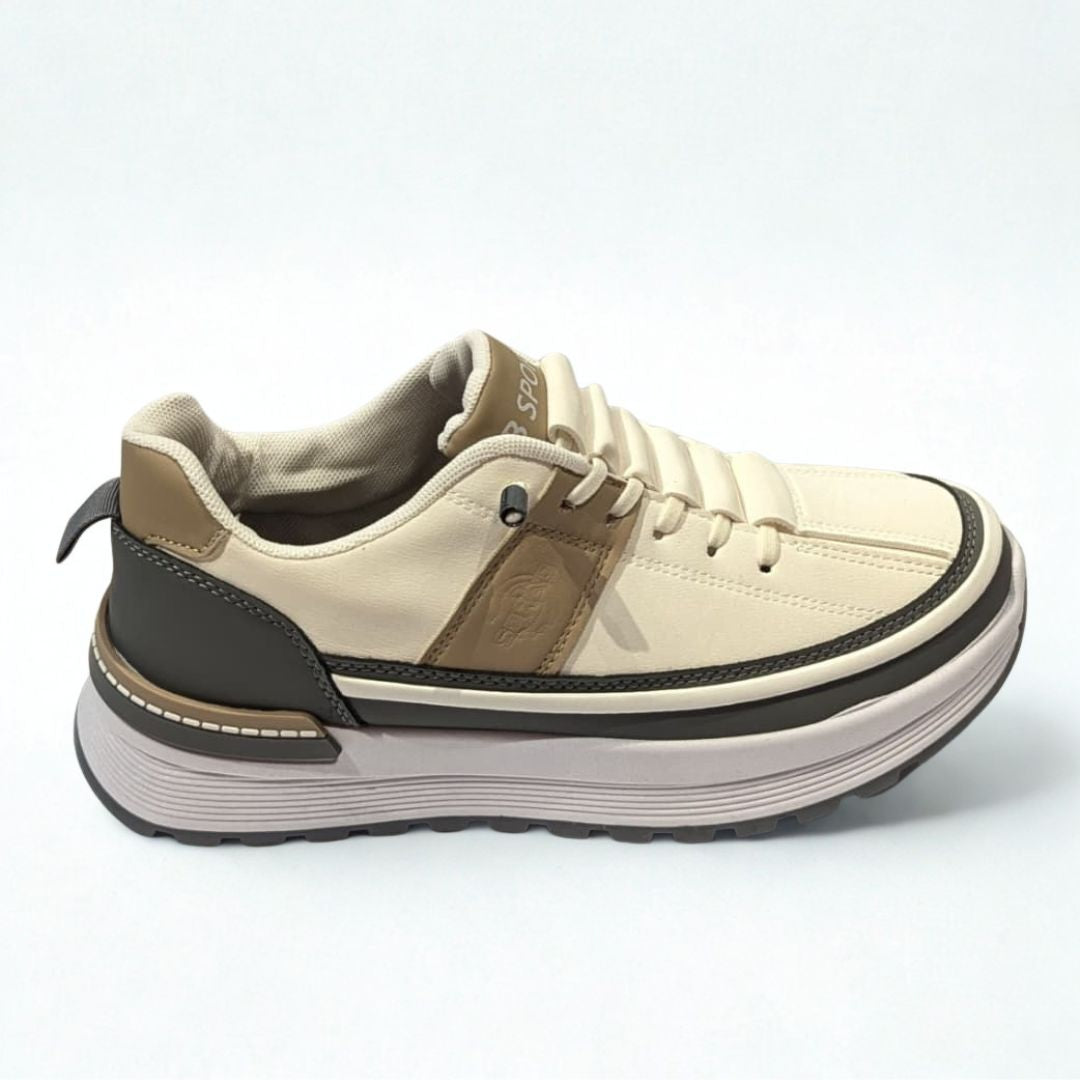 Mens Casual Shoes | Cream