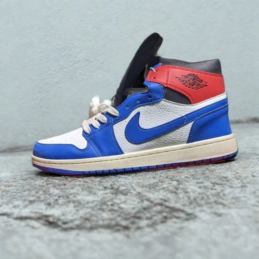 Nike Air Jordan 1 Blue Red White High top