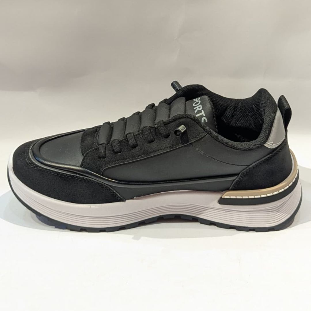 Urban Glide Street Sneakers | Black