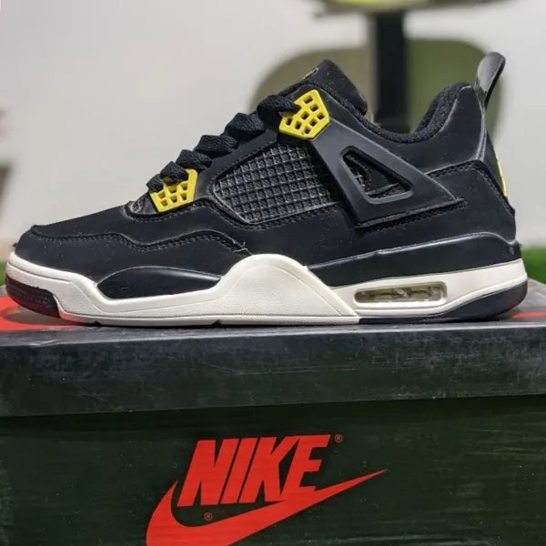 Air Jordan 4 Retro Yellow Black