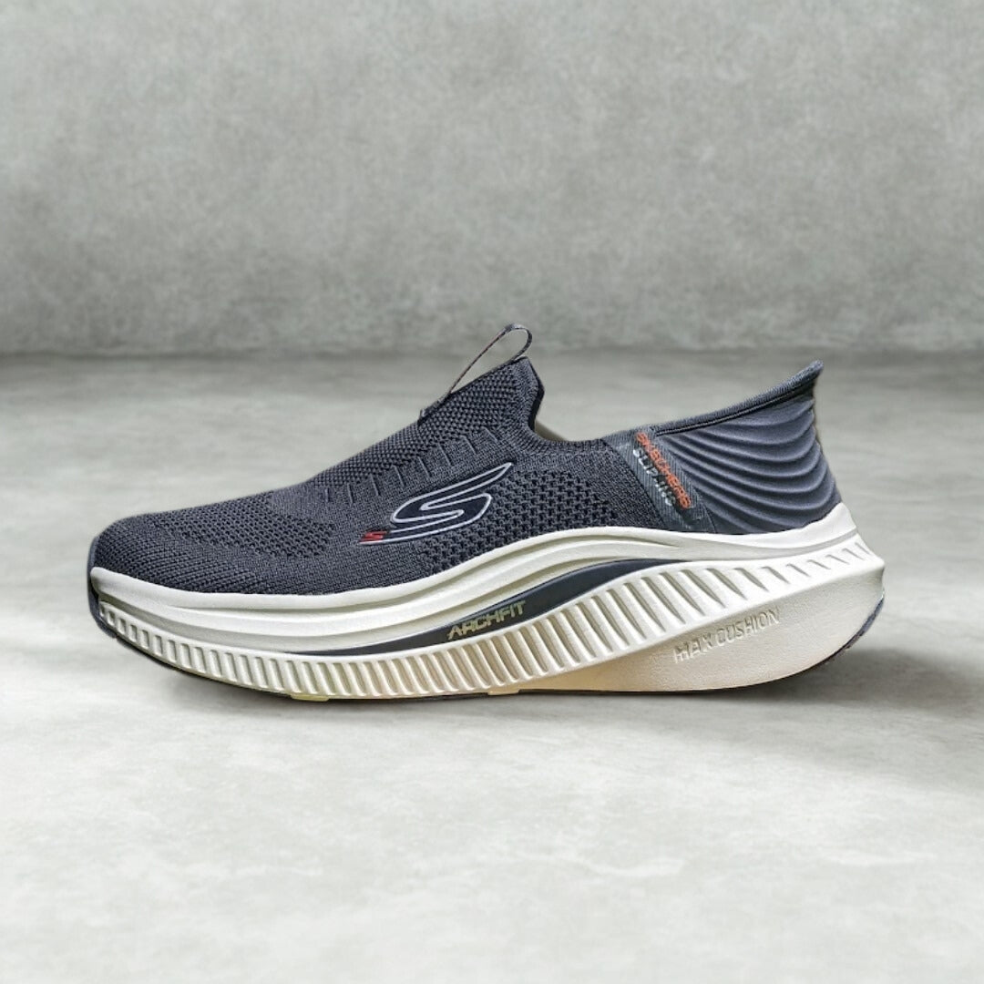 Skechers Arch Fit Max Comfort Slip Ins (GRAY)