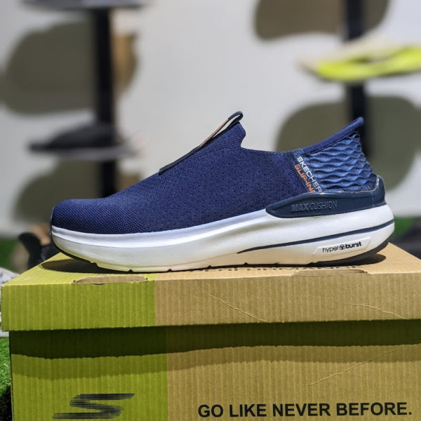 Skechers Slip-Ins: Max Cushioning Hyper Burst Navy Blue