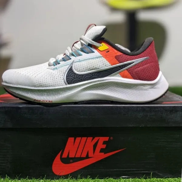 Nike Zoom Pegasus 38 (Gym Redish Whiite)