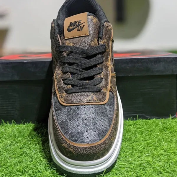 Louis Vuitton x Nike Air Force 1 Brown