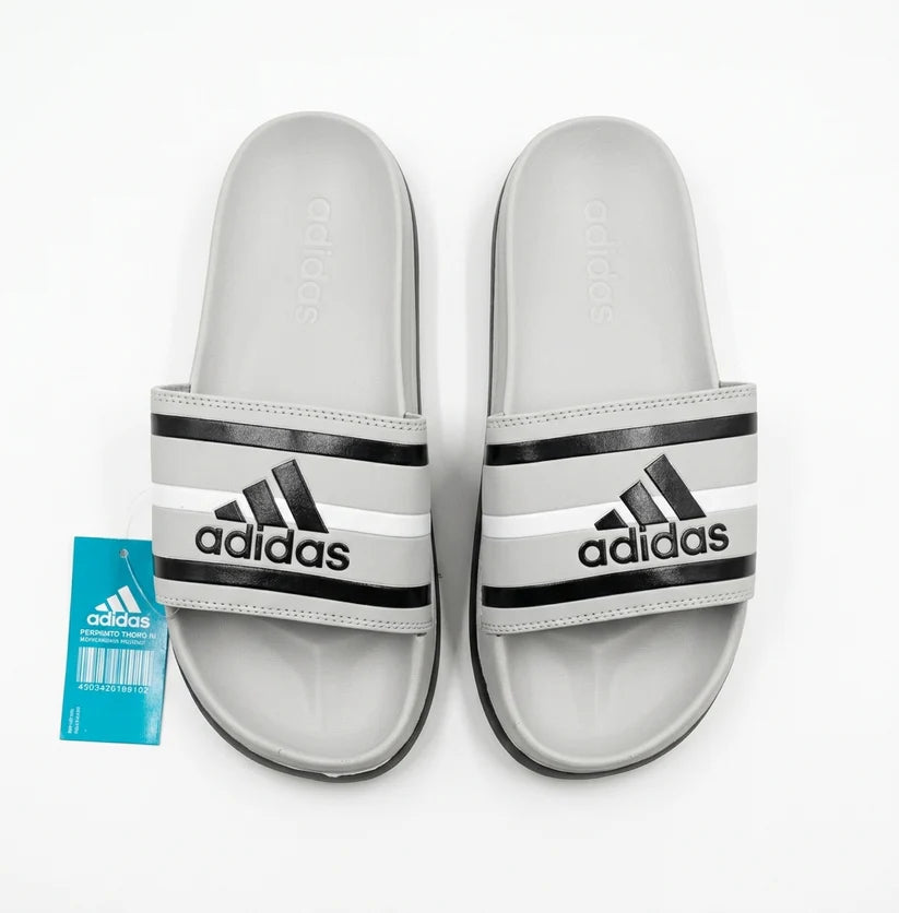 Adidas Adilette Comfort Slides | White