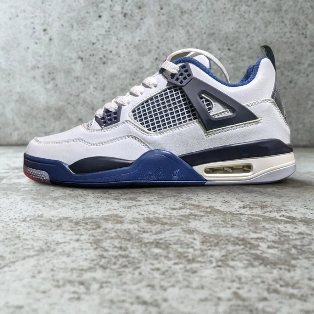Air Jordan 4 Retro Blue White