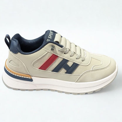 Mens Fashion Sneaker| Cream