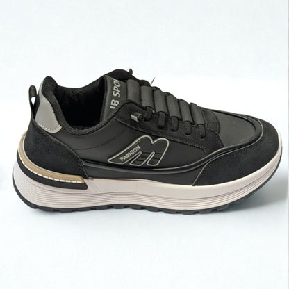 Urban Glide Street Sneakers | Black