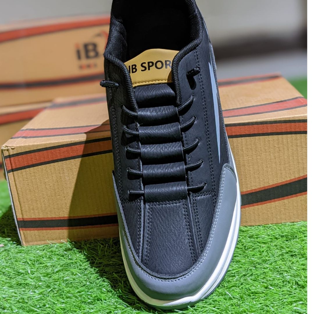 Lightning Bolt Casual Shoes | Grey/White