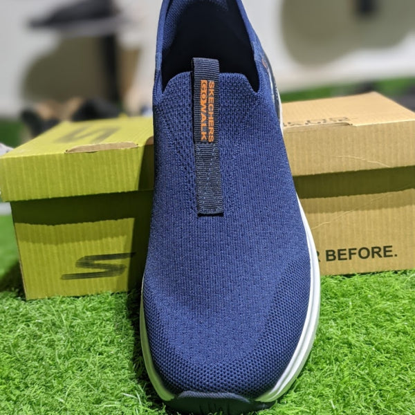 Skechers Slip-Ins: Max Cushioning Hyper Burst Navy Blue