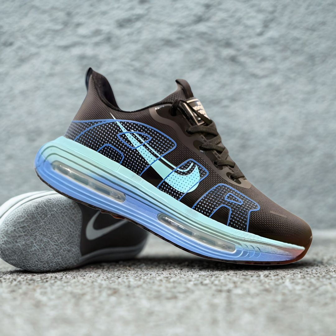 Nike Air Zoom Running Shoes - Blue / Black