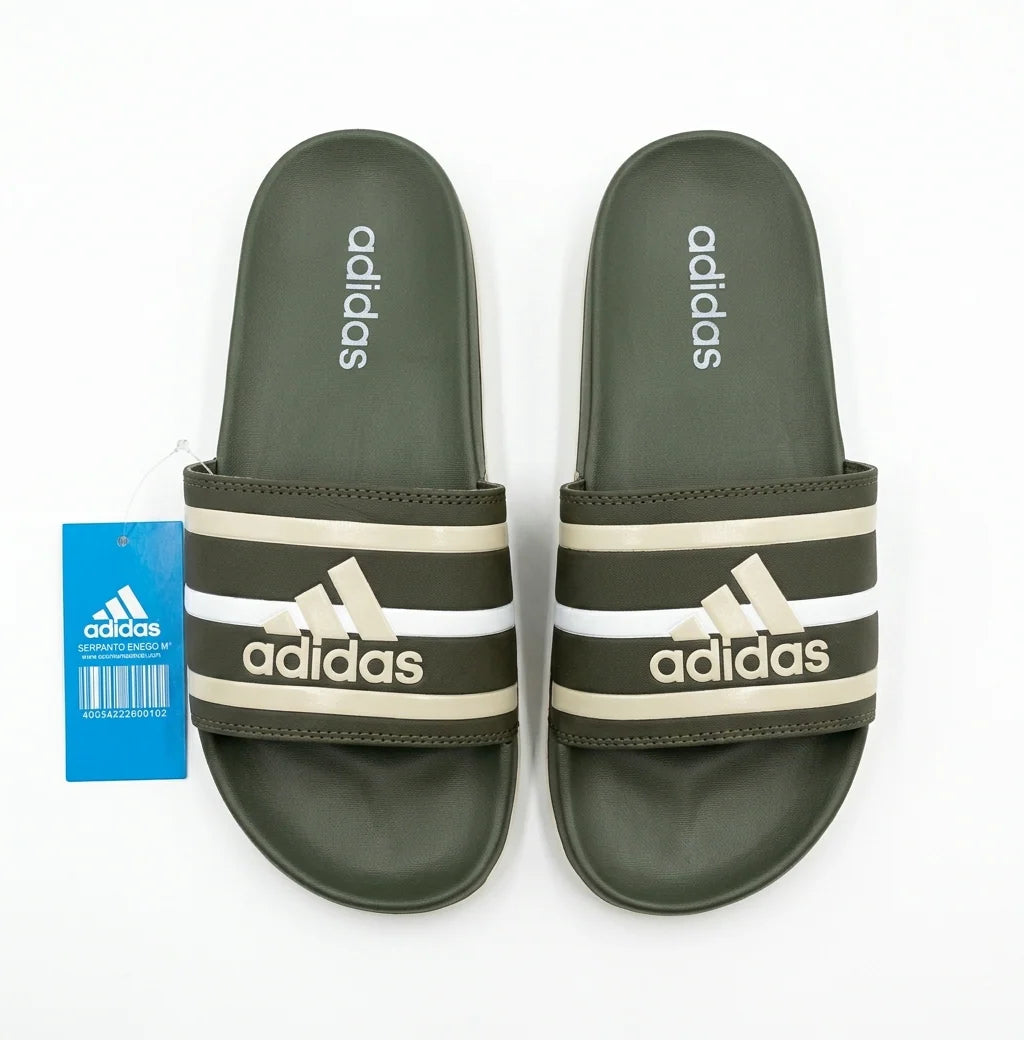 Adidas Adilette Comfort Slides | Olive