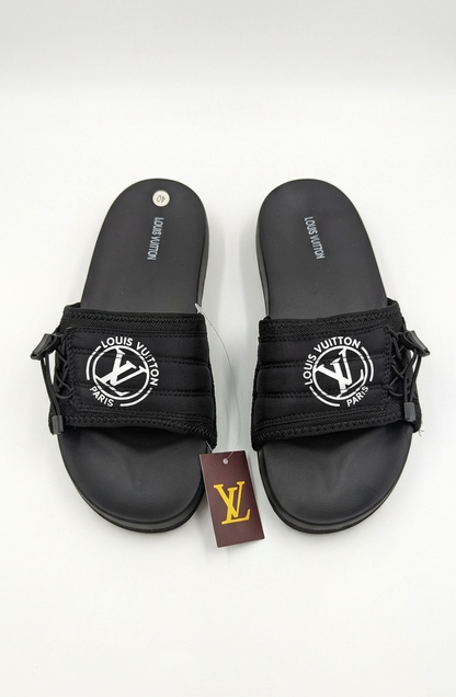 Louis Vuitton Pool Pillow Comfort Slides | Black