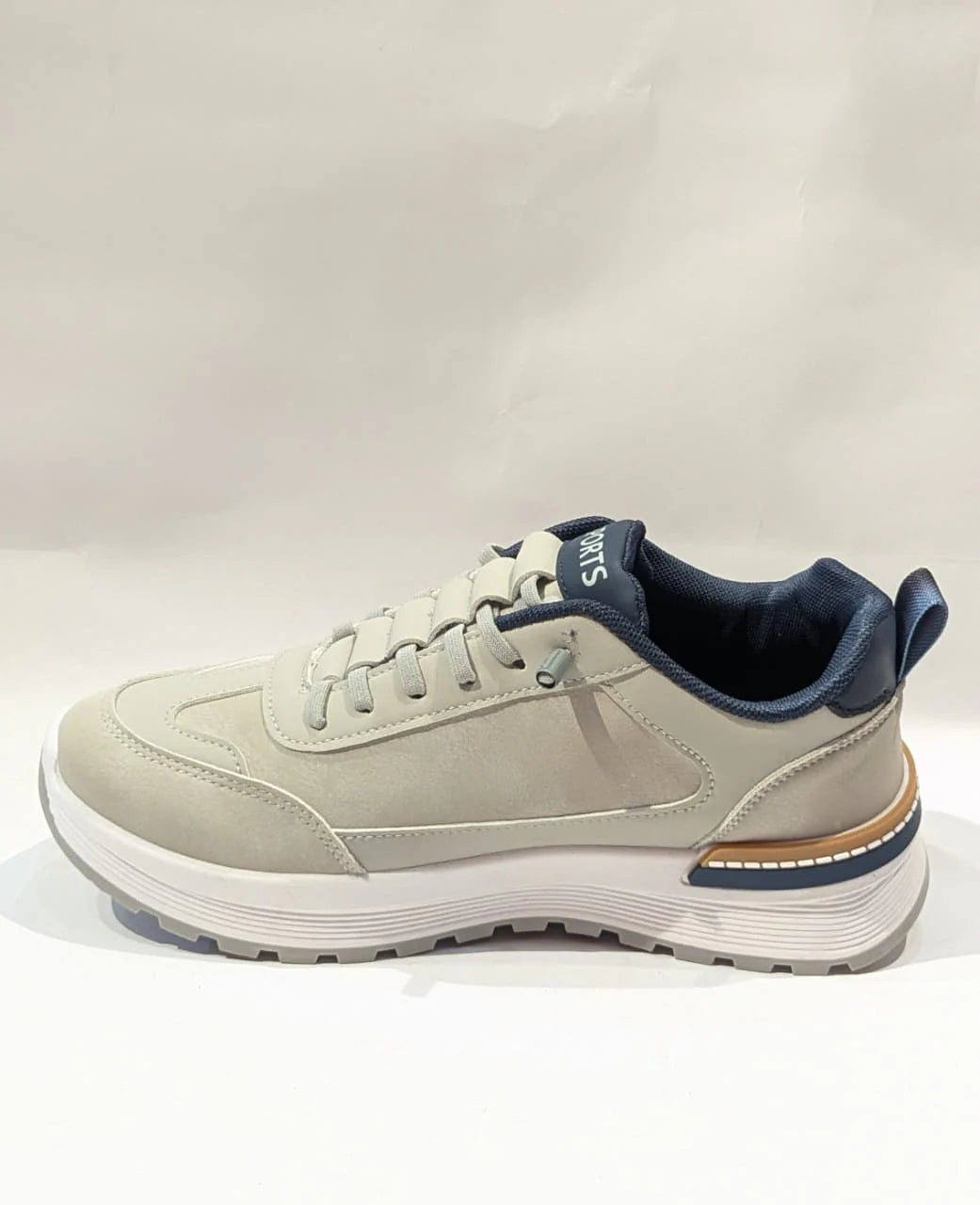 Mens Fashion Sneaker| Cream